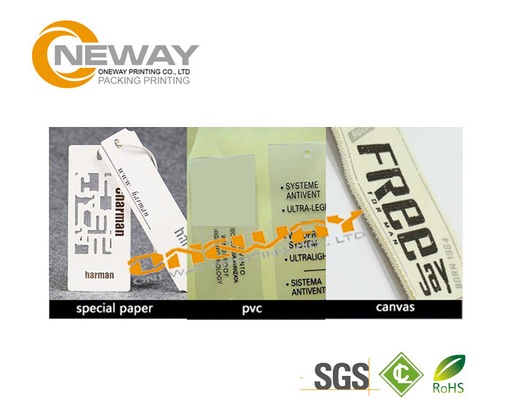 Full Colour Printed Bottle Neck Custom Label Tags for Product Display
