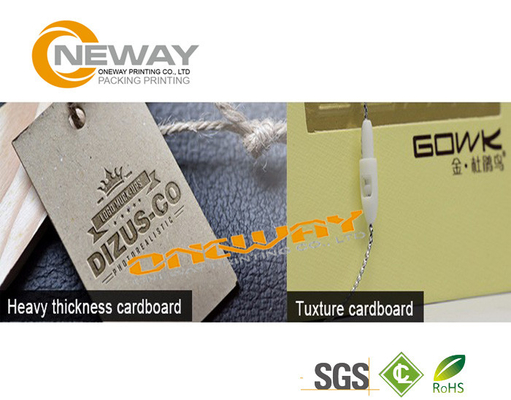Full Colour Printed Bottle Neck Custom Label Tags for Product Display