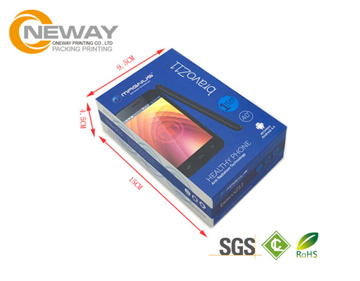 Small MOQ Customized Paper Gift Box For Cell Phone Case Packing