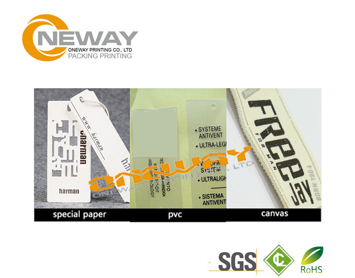 Full Colour Printed Bottle Neck Custom Label Tags for Product Display
