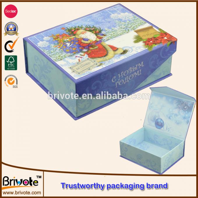 تاشو هیئت مدیره جعبه / جعبه تاشو بسته بندی کاغذ الکترونیکی / کتاب شکل جعبه تاشو